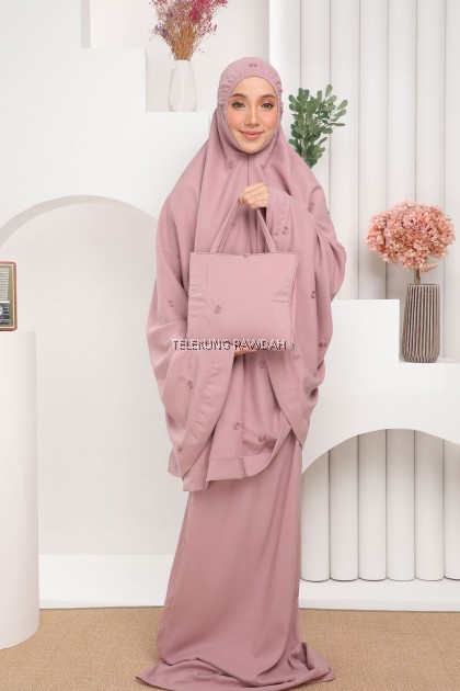 Telekung Rawdah - Inaya Series in Daisy